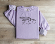 Load image into Gallery viewer, Chameleon Skeleton Crewneck