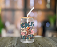 Load image into Gallery viewer, Certified Nursing Assistant 16oz Clear Glass Cup