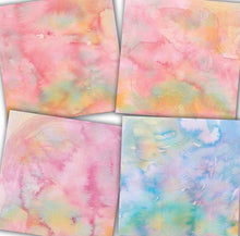 Load image into Gallery viewer, Pastel Watercolor 12x12 Vinyl Sheet Pack

