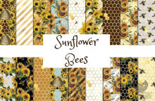Load image into Gallery viewer, Sunflower Bees 12x12 Vinyl Sheet Pack
