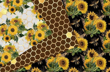 Load image into Gallery viewer, Sunflower Bees 12x12 Vinyl Sheet Pack
