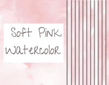 Load image into Gallery viewer, Soft Pink Watercolor 12x12 Vinyl Sheet Pack
