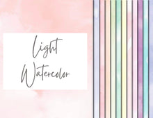 Load image into Gallery viewer, Light Watercolor 12x12 Vinyl Sheet Pack
