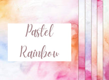 Load image into Gallery viewer, Pastel Rainbow 12x12 Vinyl Sheet Pack
