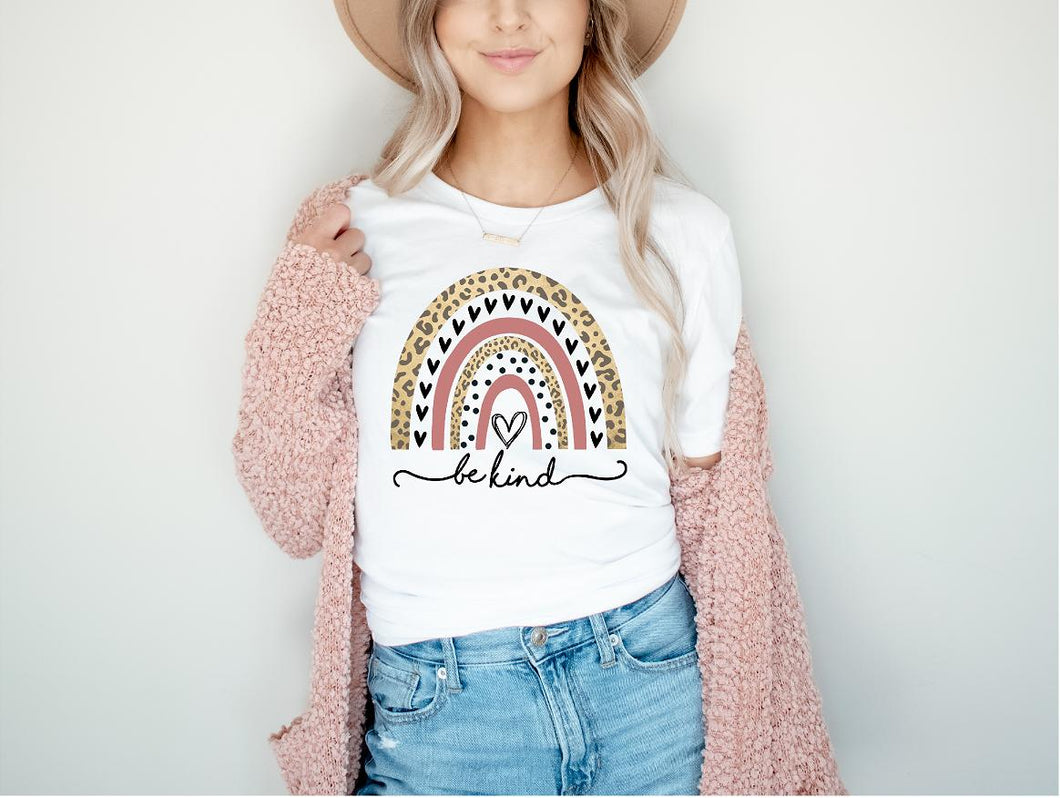 Be Kind Rainbow Unisex T-shirt