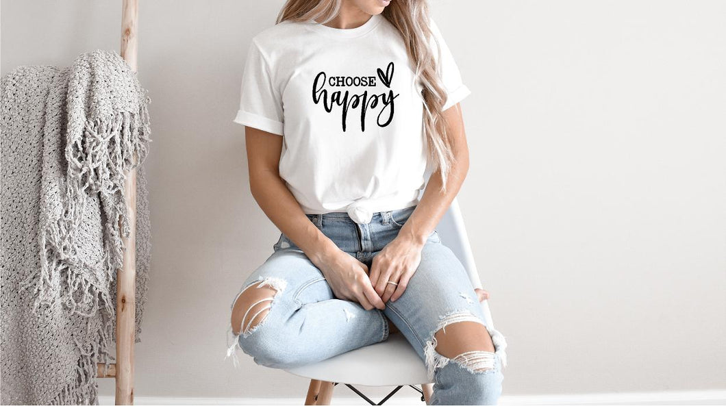 Choose Happy Unisex T-shirt *LIMITED*