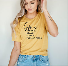 Load image into Gallery viewer, She Is Unisex T-shirt
